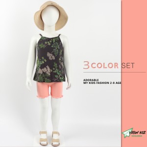 Set Đồ Bộ Ôm Body Bé Gái